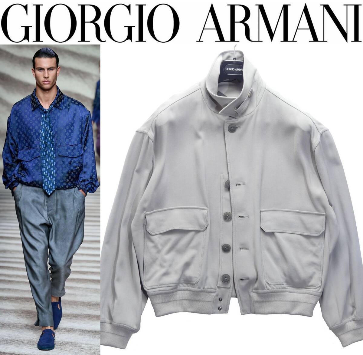 2025年最新】Yahoo!オークション - ARMANI(ジャンパー、ブルゾン