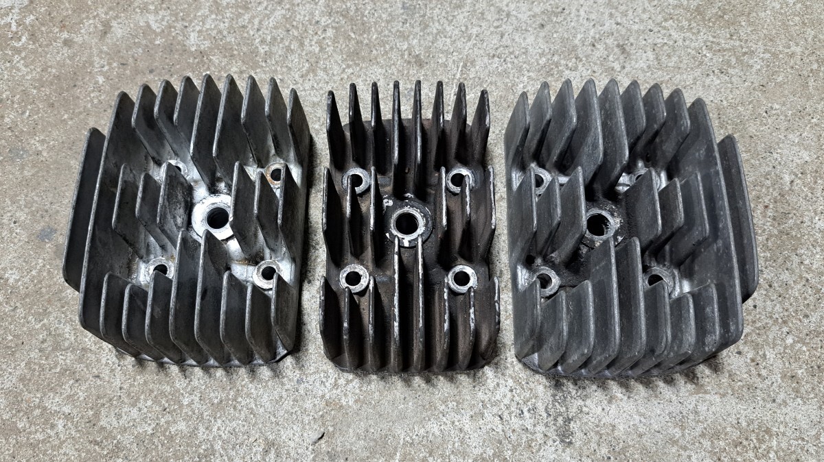 カワサキ 350ss 純正 シリンダー シリンダーヘッド ピストン