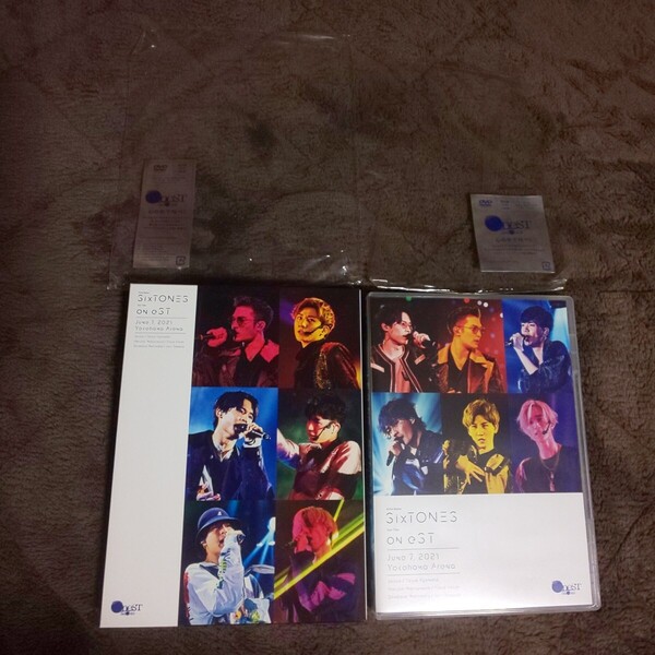 2点セット★初回盤 通常盤 SixTONES on eST 2021年 ライブ DVD★全国 ツアー コンサート LIVE ストーンズ オンエスト ワンスト one ST