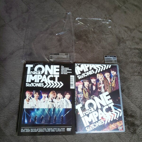 2点セット★初回盤 通常盤 SixTONES TrackONE IMPACT 2020年 ライブ DVD★全国 ツアー コンサート LIVE ストーンズ トーン インパクト TONE