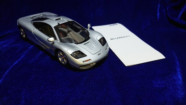 1/18 McLaren F1 Autoart Magnesium Silver 76001 オートアート マクラーレン BMW S70/2 Peter Stevens Gordon Murray ディヘドラルドア
