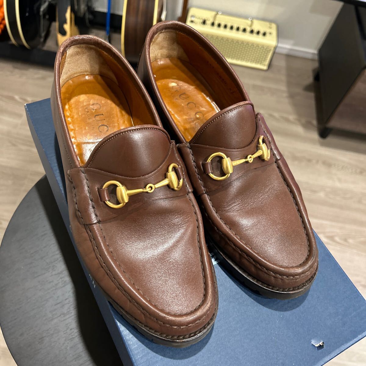 Yahoo!オークション -「グッチ ローファー 27」(グッチ) (く)の Yahoo!オークション -「グッチ ローファー 27」(グッチ) (く)の