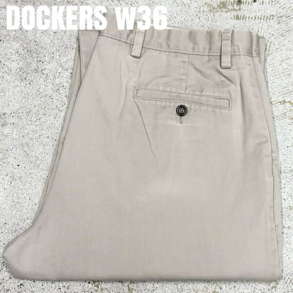 *8031 DOCKERS ドッカーズ ノータック チノパン スラックス