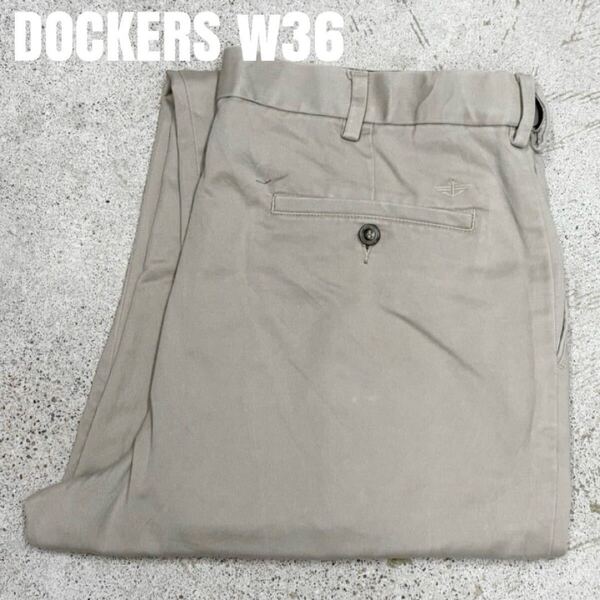 *8047 DOCKERS ドッカーズ ツータック チノパン スラックス