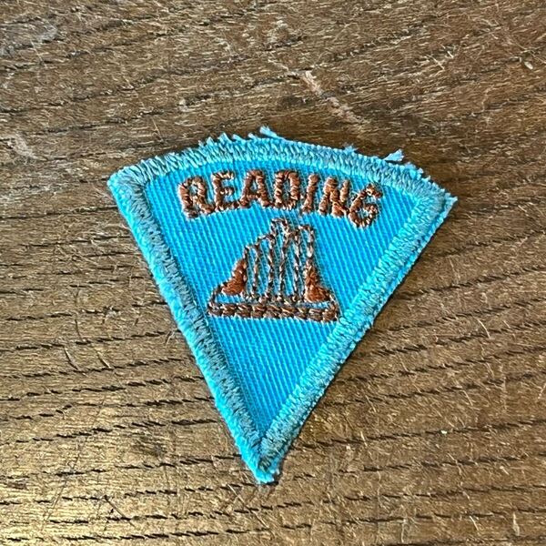 【USA vintage】READING ワッペン ガールスカウト アメリカ ビンテージ