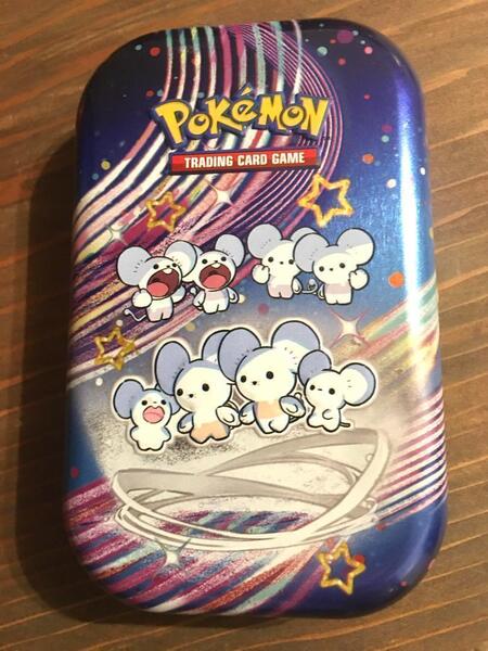 海外限定 ポケモン イッカネズミ ワッカネズミ ミニ 缶