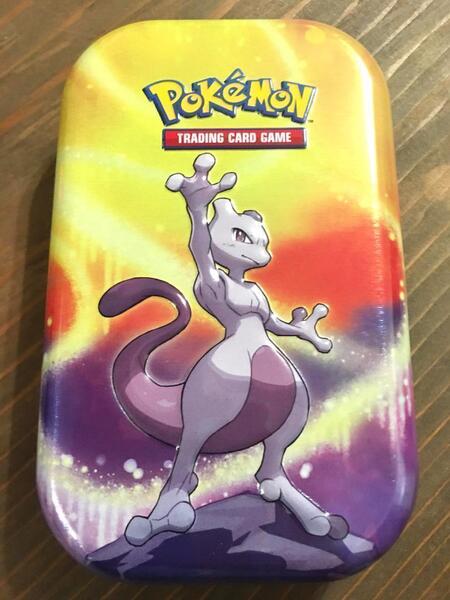 海外限定 ポケモン ミュウツー ミニ 缶