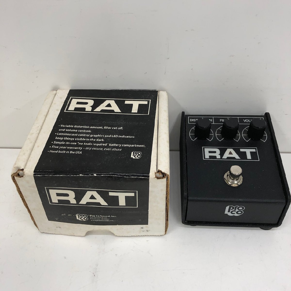 Yahoo!オークション -「proco rat」の落札相場・落札価格 Yahoo!オークション -「proco rat」の落札相場・落札価格