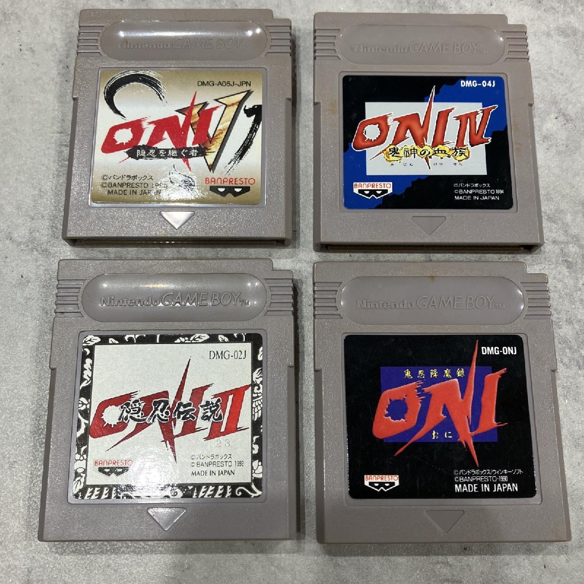 Yahoo!オークション -「oni4」(ゲームボーイ) (テレビゲーム)の Yahoo!オークション -「oni4」(ゲームボーイ) (テレビゲーム)の