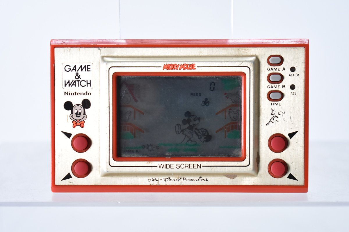 Yahoo!オークション -「ゲームウォッチ ミッキーマウス」の落札