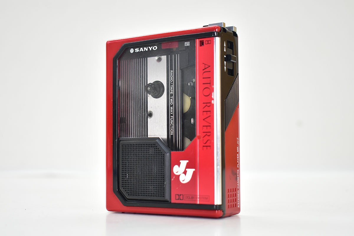 レア SANYO サンヨー MR-JJ2 ポータブルカセットプレイヤー