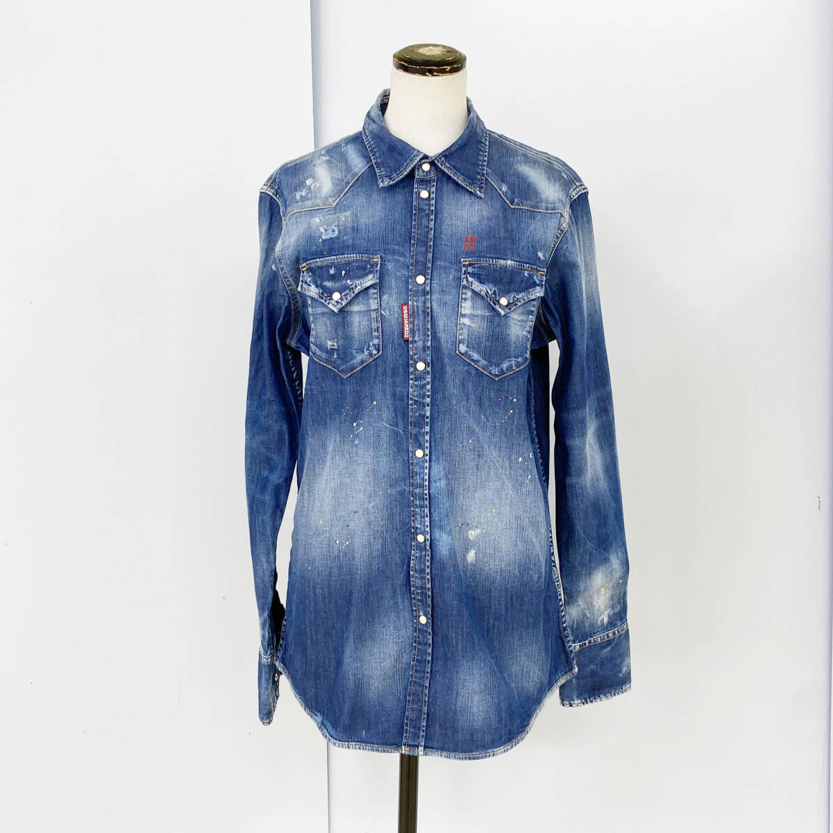 2025年最新】Yahoo!オークション -dsquared2 デニム シャツの 2025年最新】Yahoo!オークション -dsquared2 デニム シャツの