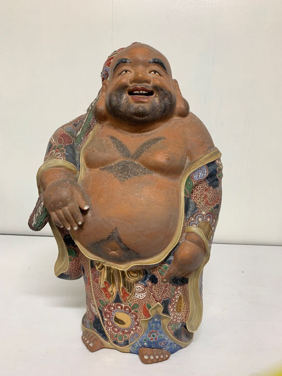 B82 2714 九谷焼 縁起物 七福神 布袋像