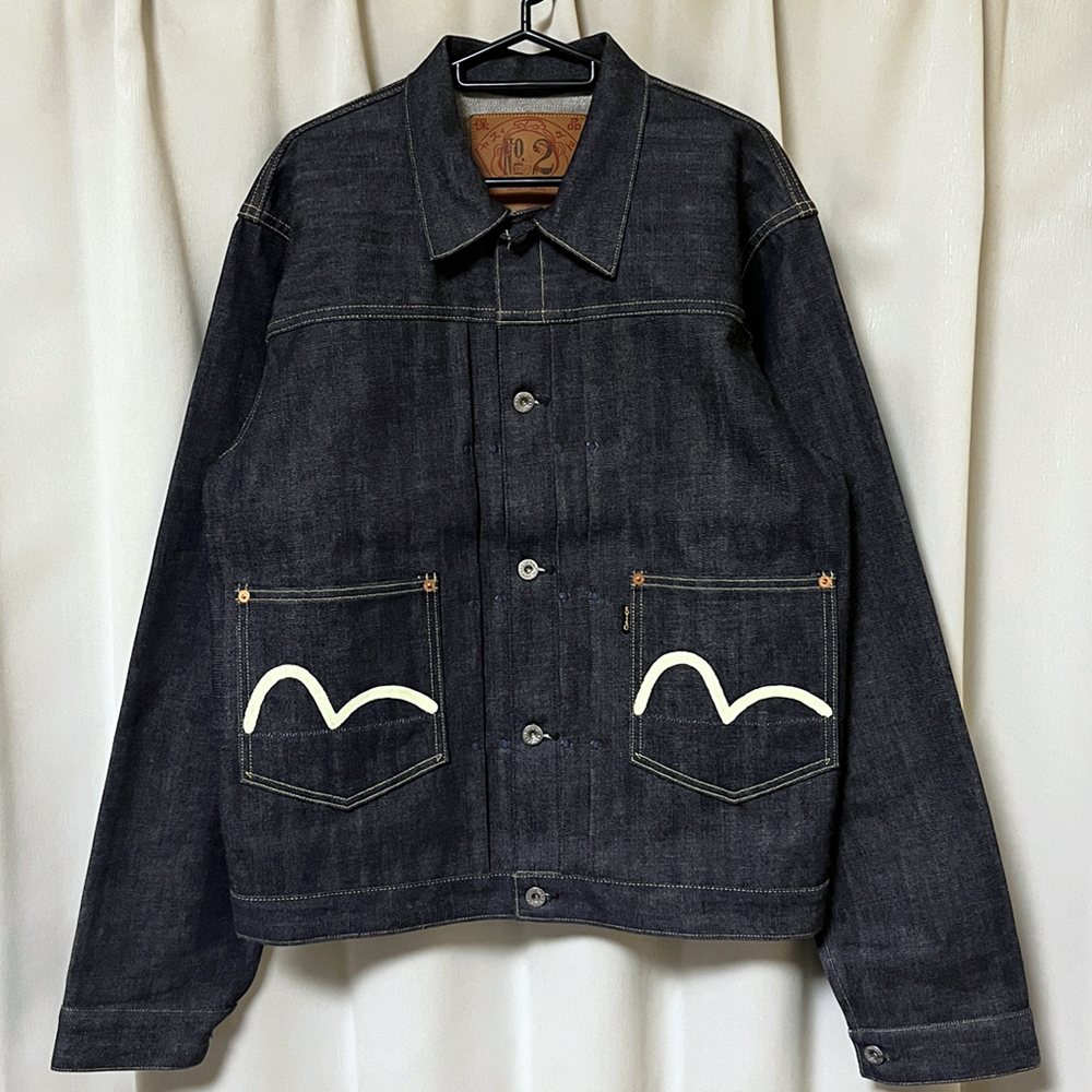 Yahoo!オークション -「evisu no2」(ジージャン) (ジャケット Yahoo!オークション -「evisu no2」(ジージャン) (ジャケット