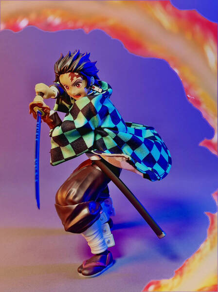 S.H.Figuarts竈門炭治郎 布製の羽織 1/12フィギュア用 鬼滅の刃