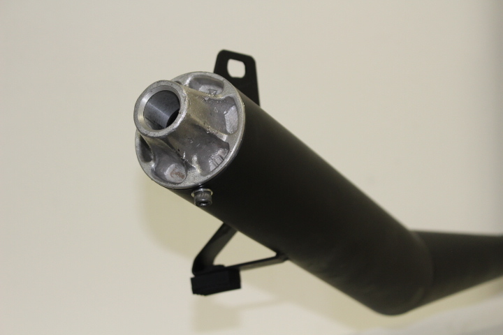 YBR125エキゾーストマフラー QUIET　耐熱ブラック　ORM製 YBR125 キャブ・ インジェクション エキゾーストマフラー QUIET