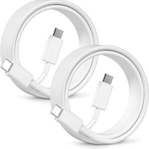 USB C ケーブル 60W iPhone16 iPhone15 ケーブル PD急速充電 USB C-C 2M 2本セット