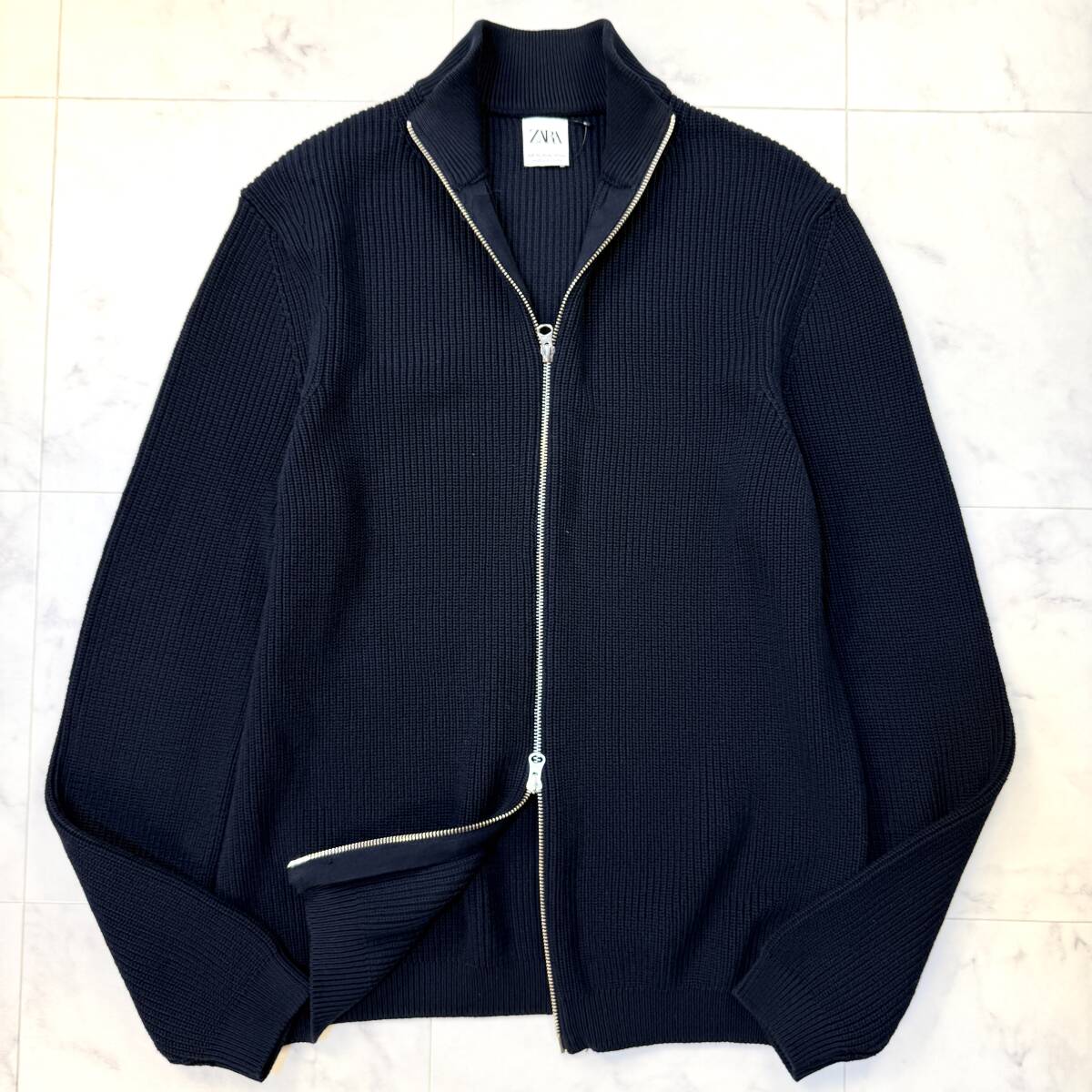 Yahoo!オークション -「ZARA ドライバーズニット」の落札相場