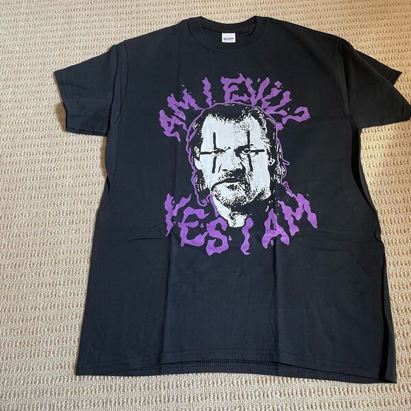【未使用】新日 WWE プロレス クリスジェリコ Tシャツ