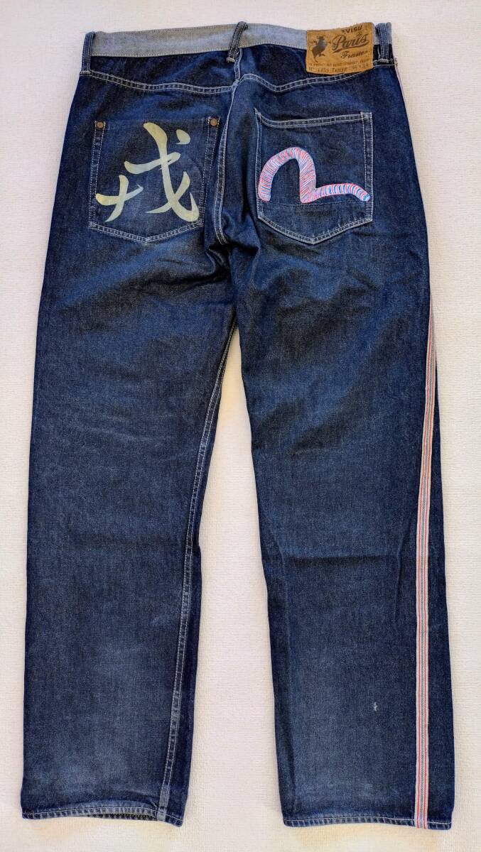 【 大感謝セール】 Yahoo!オークション -「evisu 戎」(W36以上) (ジーンズ)の落札 パンツ