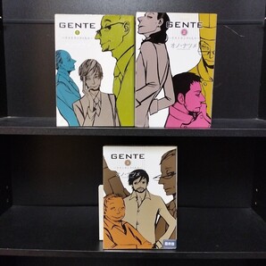 【漫画喫茶落ち】【初版】GENTE リストランテの人々 全3巻 オノ・ナツメ 太田出版