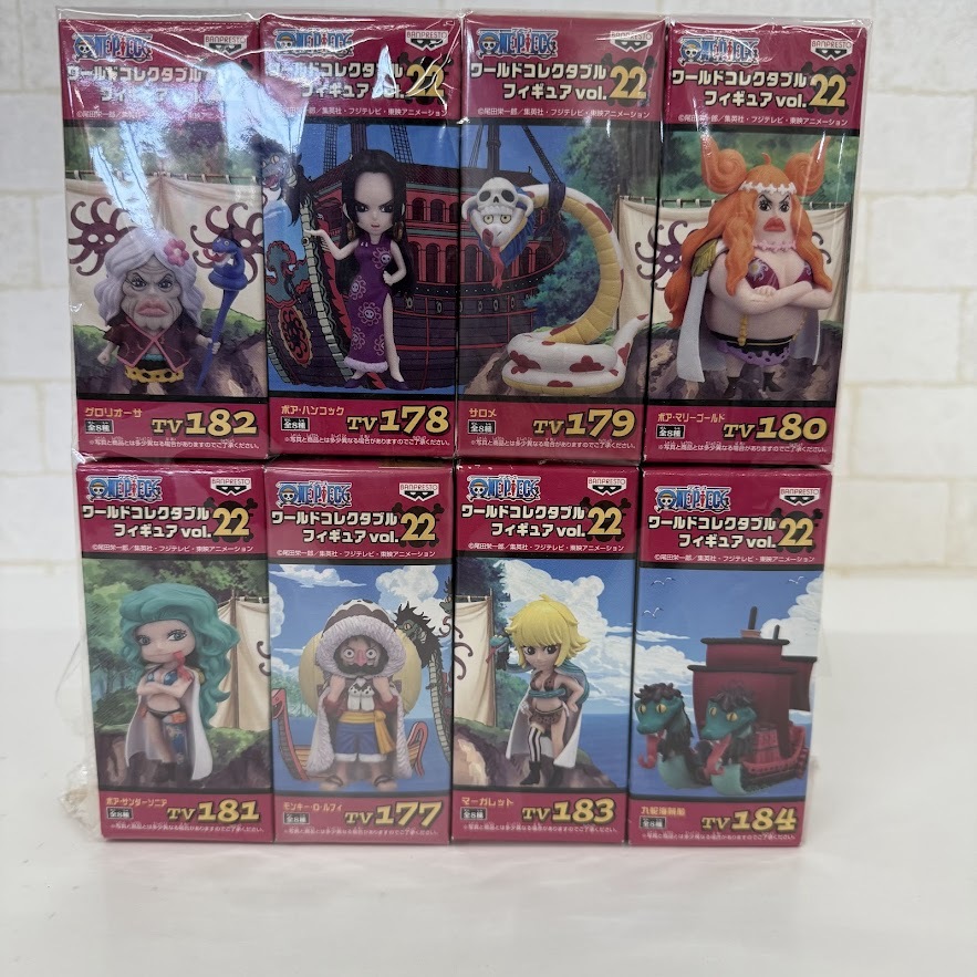 ワンピース　ワールドコレクタブルフィギュアvol.22 4種セット Yahoo!オークション -「ワンピース コレクタブル vol.22」の落札