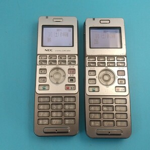 K2843 NEC IP3D-8PS-2 デジタル コードレス 電話機 /エヌイーシー/ 通電OK 初期化済み 2個セット 現状品 送料無料