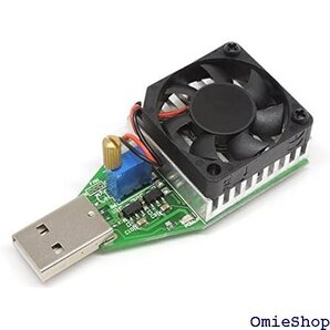 KAUMO USB抵抗器 電子負荷 15W USB Type-A/高耐久DCファン 13195