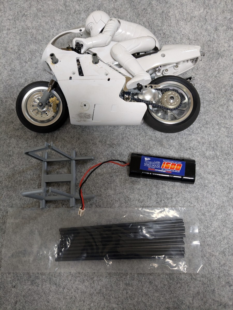Yahoo!オークション - 京商ハングオンレーサー2台 中古ジャンク