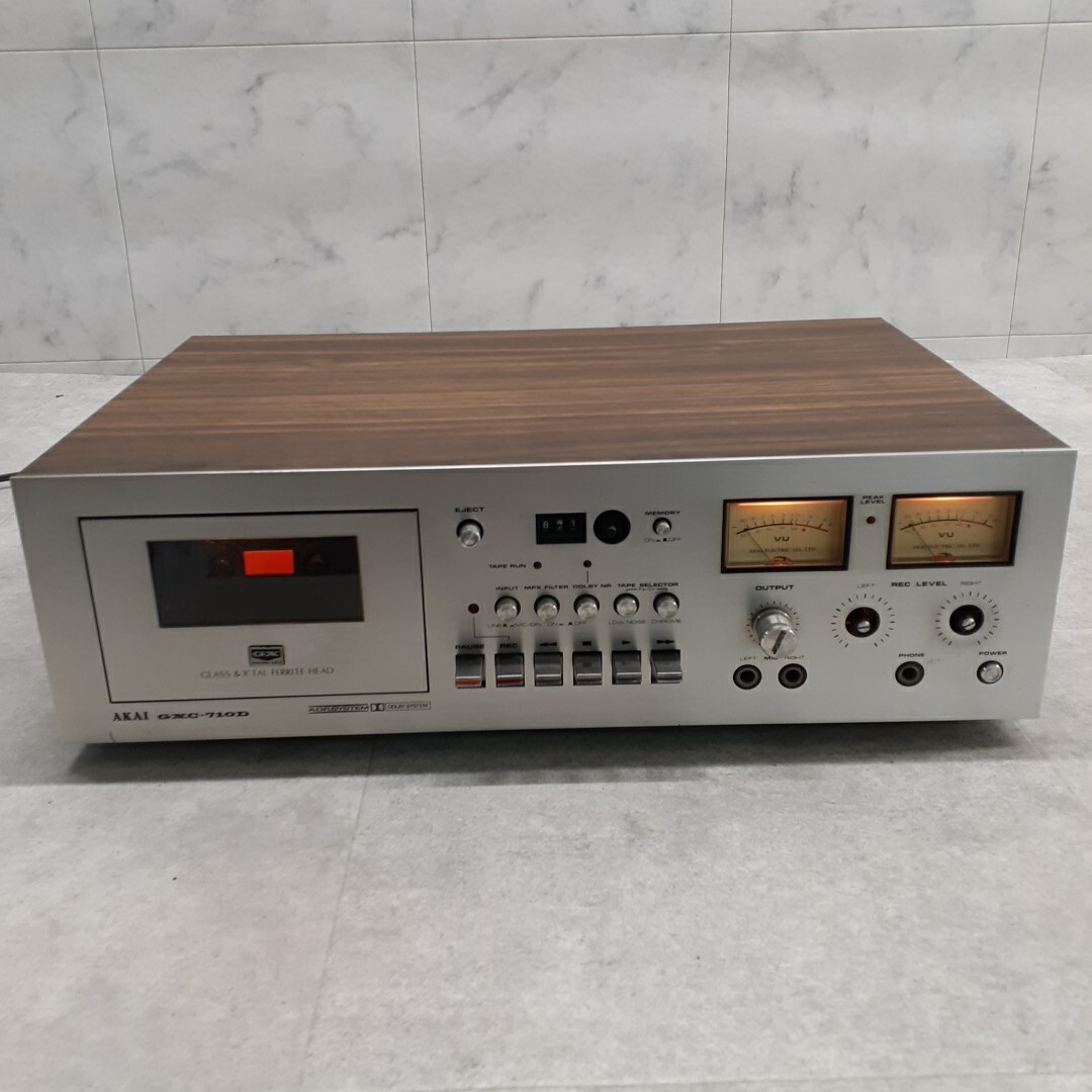 Yahoo!オークション -「akai カセットデッキ gxc-710d