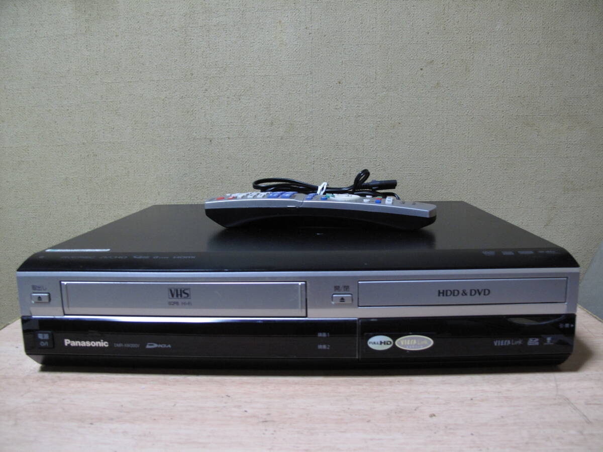 パナソニック 250GB 2チューナー DVDレコーダー VHSビデオ一体型