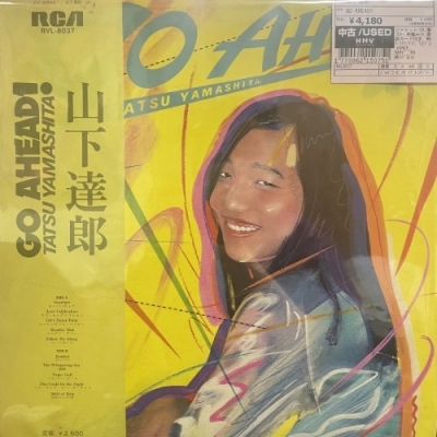 未使用品 アナログレコード LP 再販盤] 山下達郎 GO AHEAD
