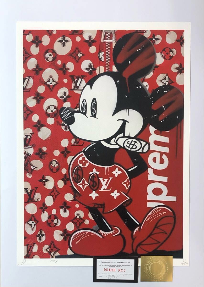 Yahoo!オークション -「ミッキーマウス」(版画) (美術品)の落札 Yahoo!オークション -「ミッキーマウス」(版画) (美術品)の落札