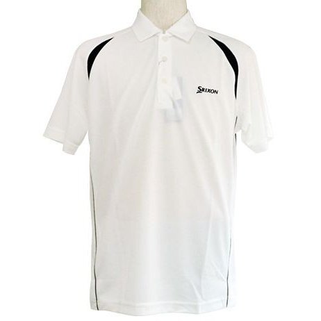  Dunlop Srixon SRIXON Golf мужской одежда . вода скорость . рубашка-поло с коротким рукавом 50%OFF белый (M)9141073