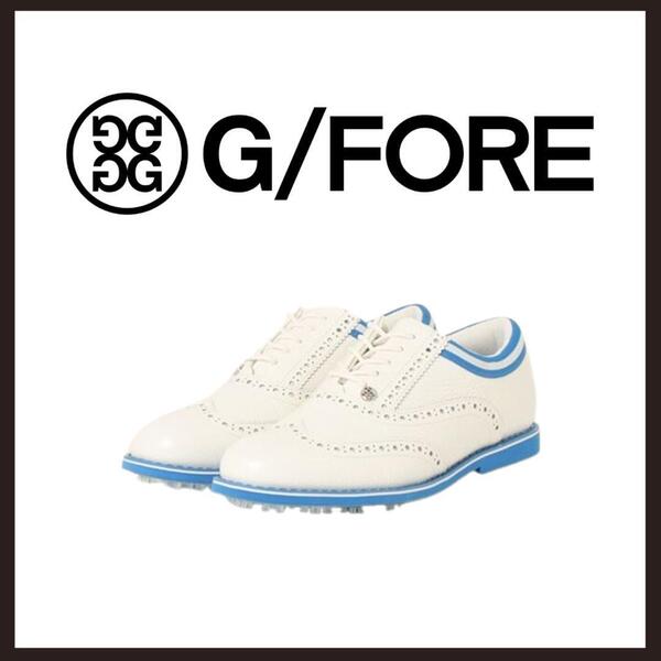○★新品 未使用 G/FORE ガリバンター グロスグレイン 定番ゴルフシューズ ホワイト 24cm(ジーフォア)○●