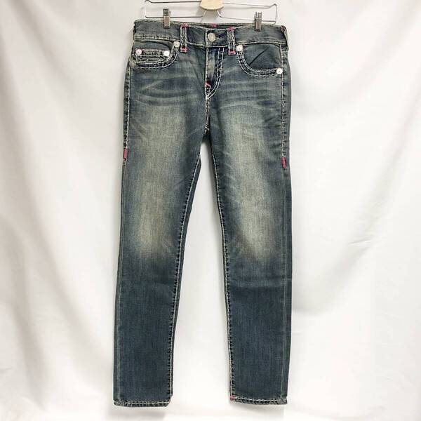 ○★新品未使用 TRUE RELIGION(トゥルーレリジョン) ROCCO NF SUPER T デニム 30 ブルー系★○