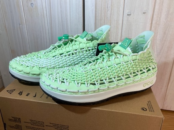送料込み 新品 NIKE ACG WATERCAT+ 26cm US8 ナイキ ウォーターキャット+ FN5202-300 サンダル VAPOR GREEN 送料無料