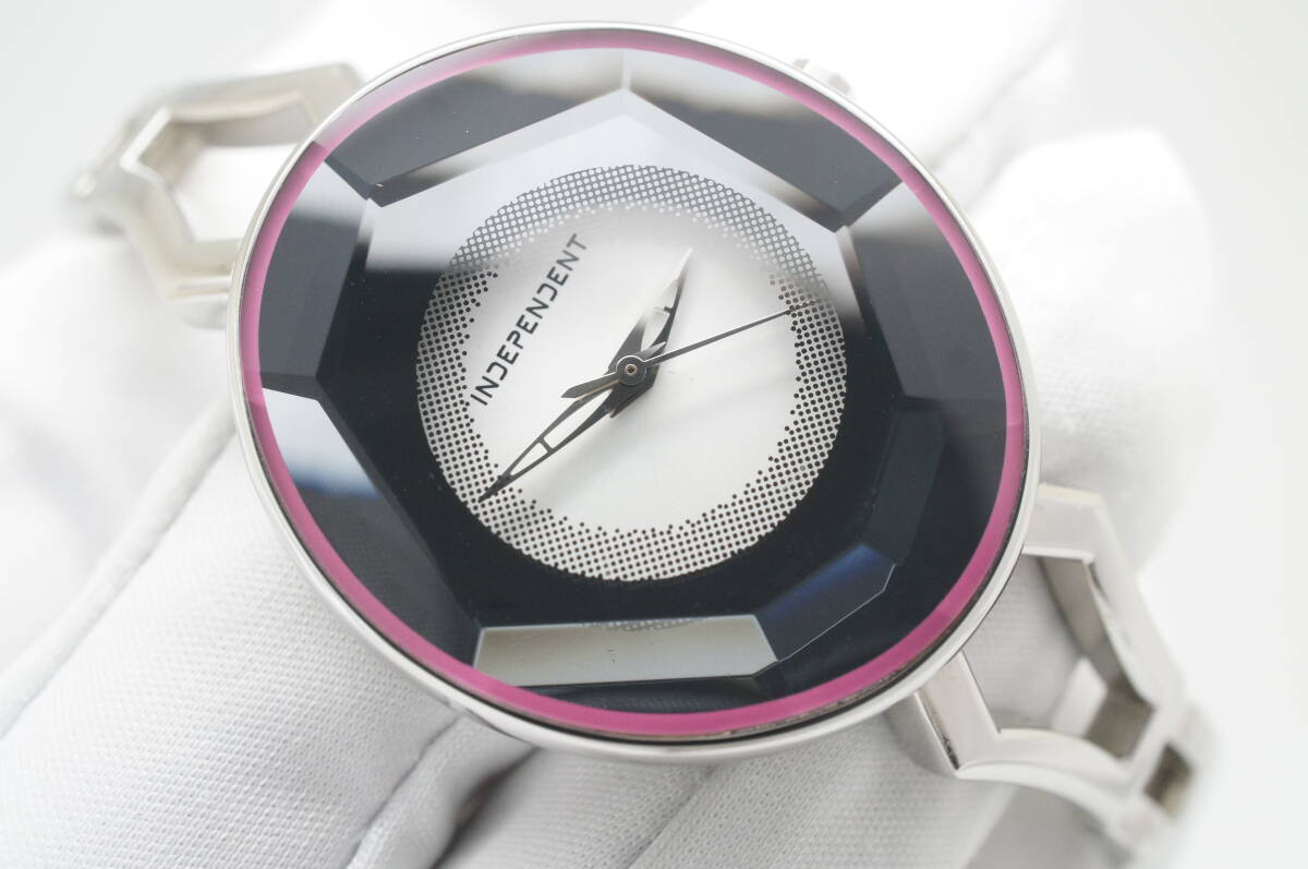 稼働 美品 CITIZEN INDEPENDENT レディース腕時計 ミラー