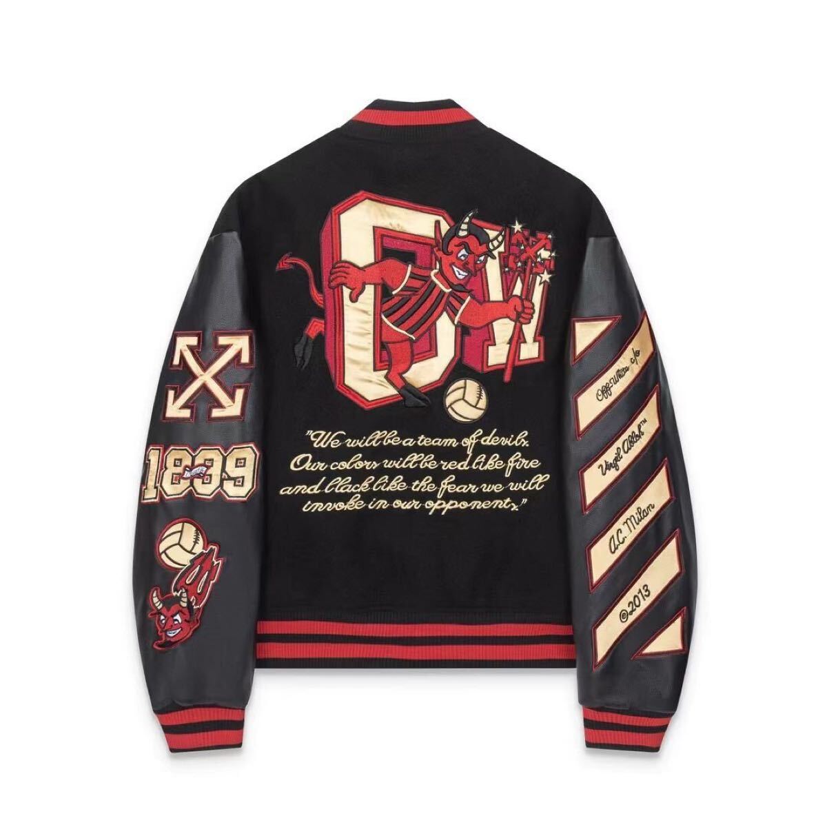 Yahoo!オークション -「オフホワイト off-white スタジャン」の Yahoo!オークション -「オフホワイト off-white スタジャン」の