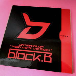K-POP♪ Block.B ブロック・ビー 2nd Mini Album「Welcome to the BLOCK」韓国盤CD/廃盤!希少品!美品!