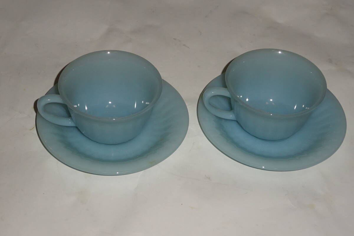 未使用 アルコパル ミスド ノベルティ カップ&ソーサー2脚 グラタン皿2枚 ほぼ未使用】ミスド アルコパル カップ＆ソーサー 2セット