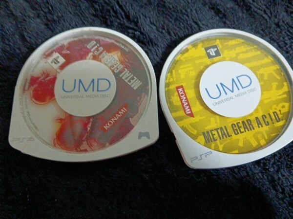 METAL GEAR AC!D 2 PSP 2本セット起動確認済み