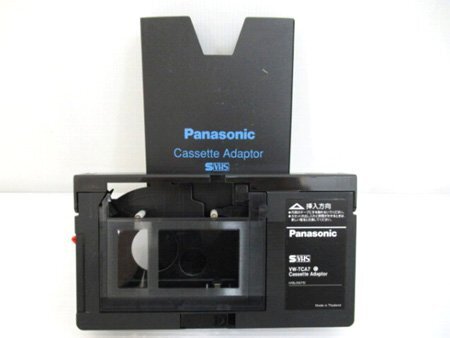 Yahoo!オークション -「panasonic vhsカセットアダプター vw