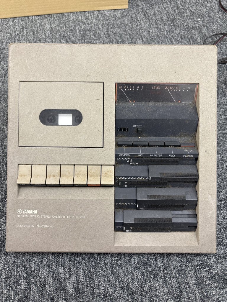 Yahoo!オークション -「yamaha ヤマハ カセットデッキ tc-800 Yahoo!オークション -「yamaha ヤマハ カセットデッキ tc-800