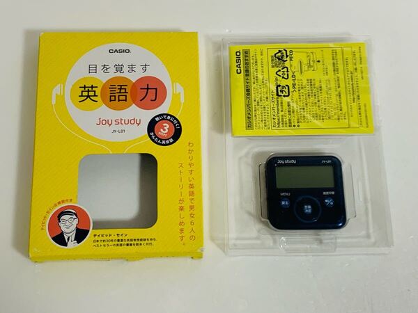 CASIO カシオ デジタル学習ツール joy study ジョイスタディ JY-L01 未使用品 外装箱にダメージあり 英語