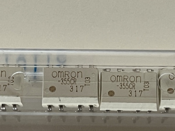 新品 omron G3VM-355CR 8個 MOS FETリレー 1a1b