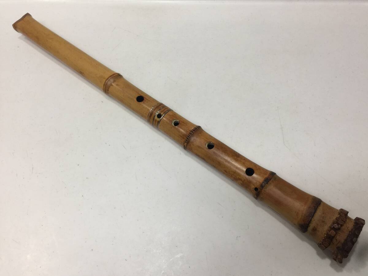 尺八 (しゃくはち） 玉山銘 真竹 琴古流 1尺8寸 Gyokuzan