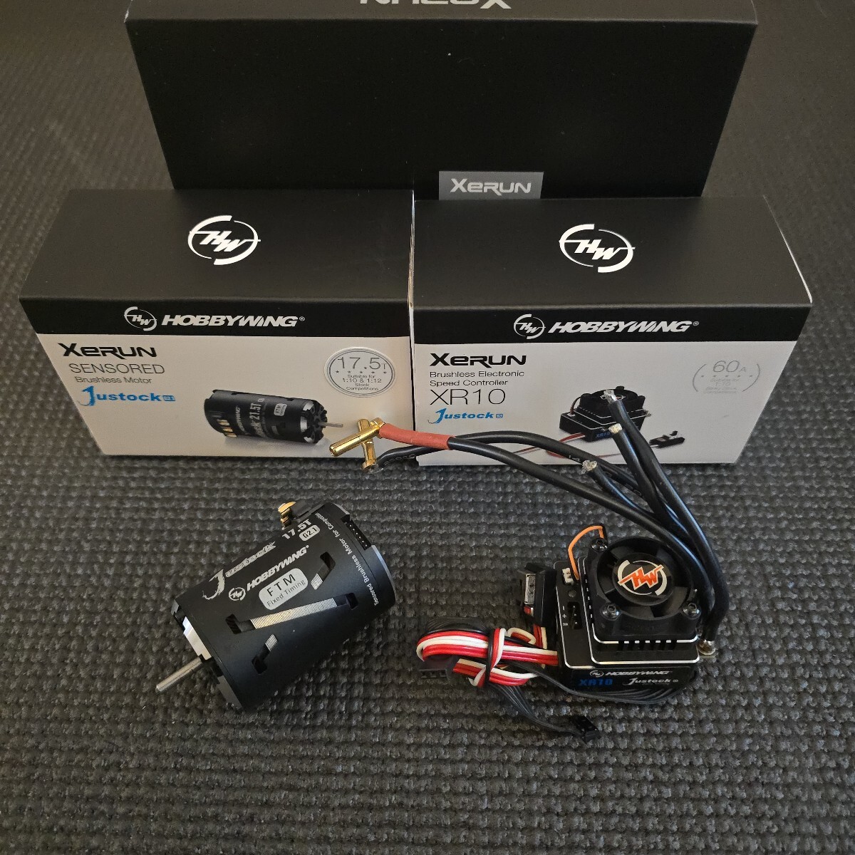 ホビーウイング】COMBO-XR10 Justock G3S ESC & 3650 SD G2.1