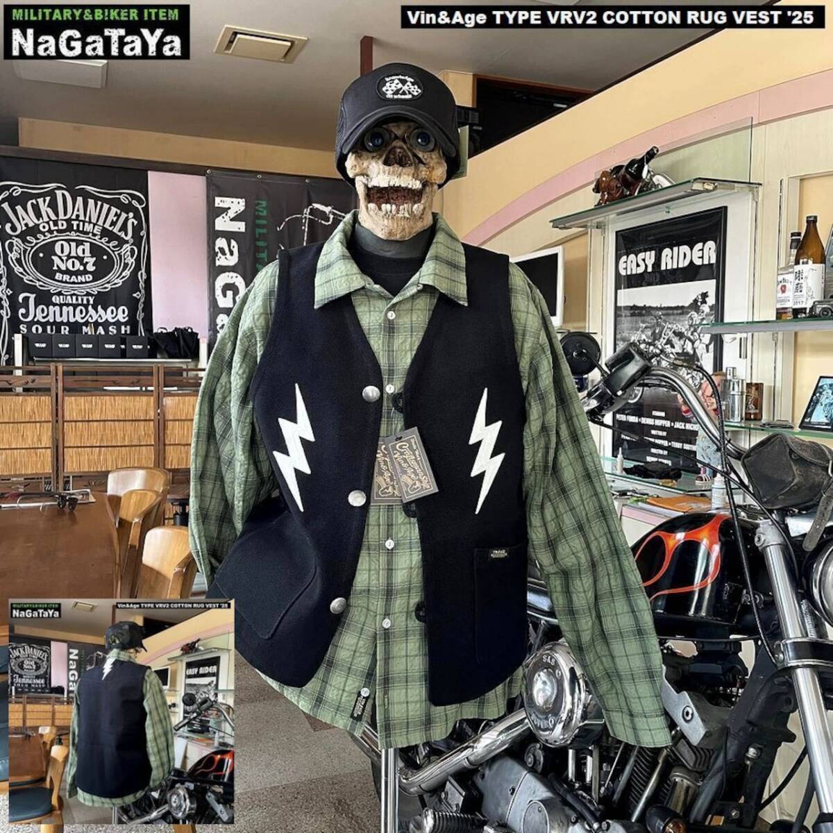 【美品】Vin&Age　チマヨ型ベスト　XLサイズ VIN＆AGE DAILY RAG VEST TYPE VRV2 | Backflow