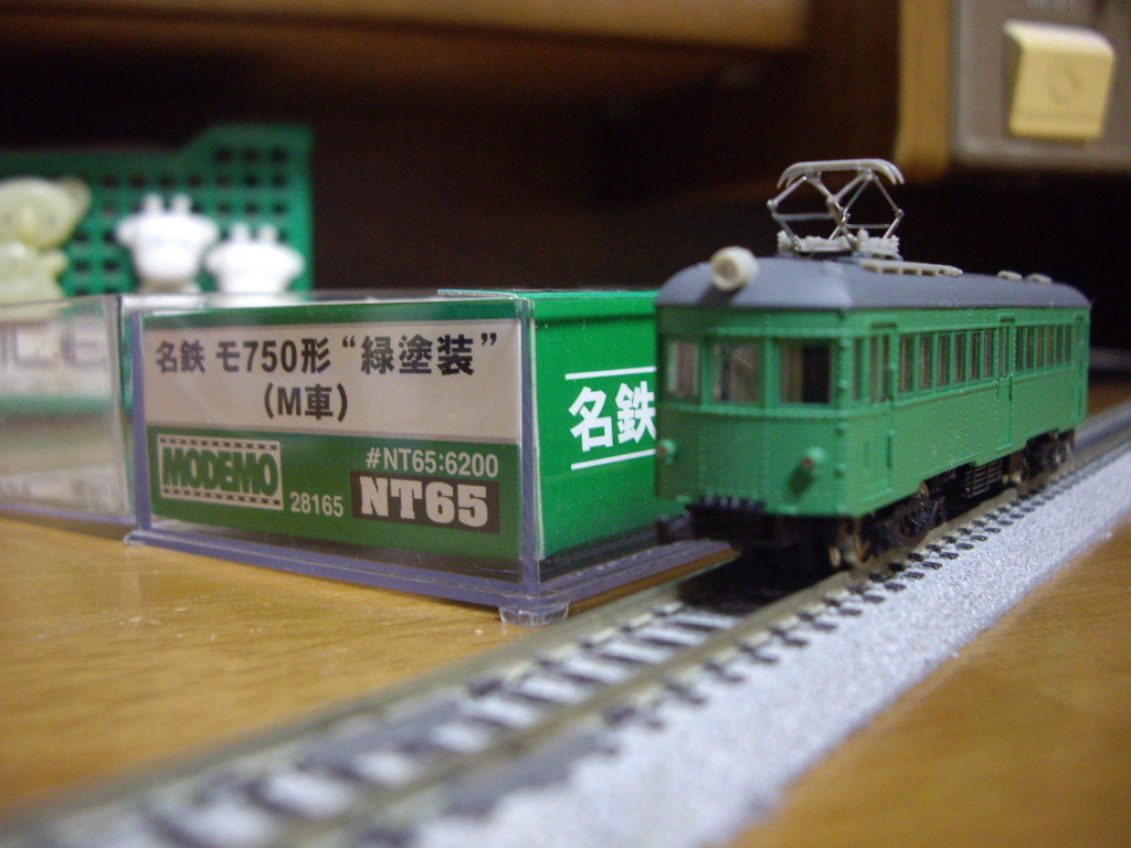 鉄道模型】名鉄モ750形 ダークグリーン《その2》【MODEMO
